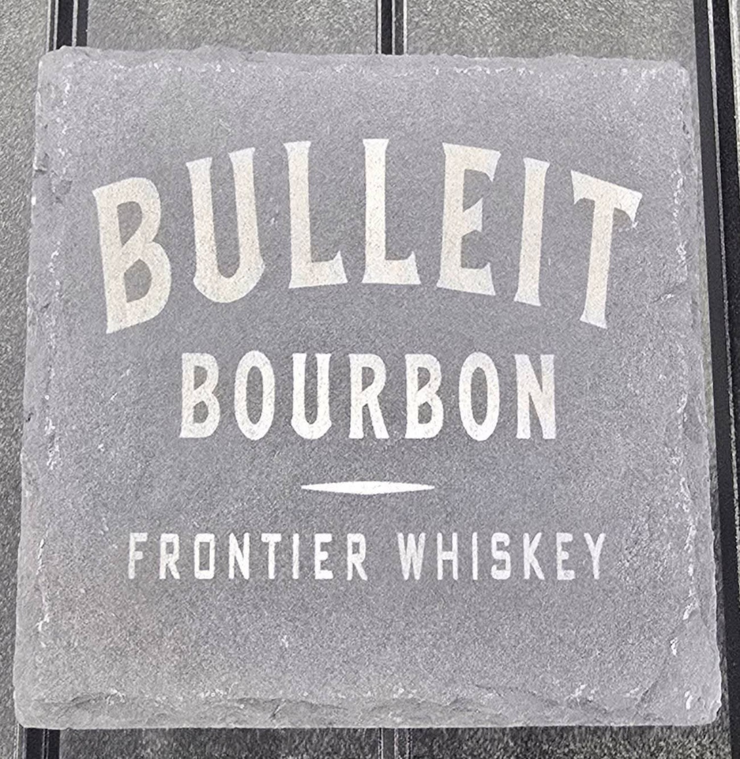 Bulleit Bourbon engraved design