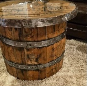 Barrel table craftsmanship